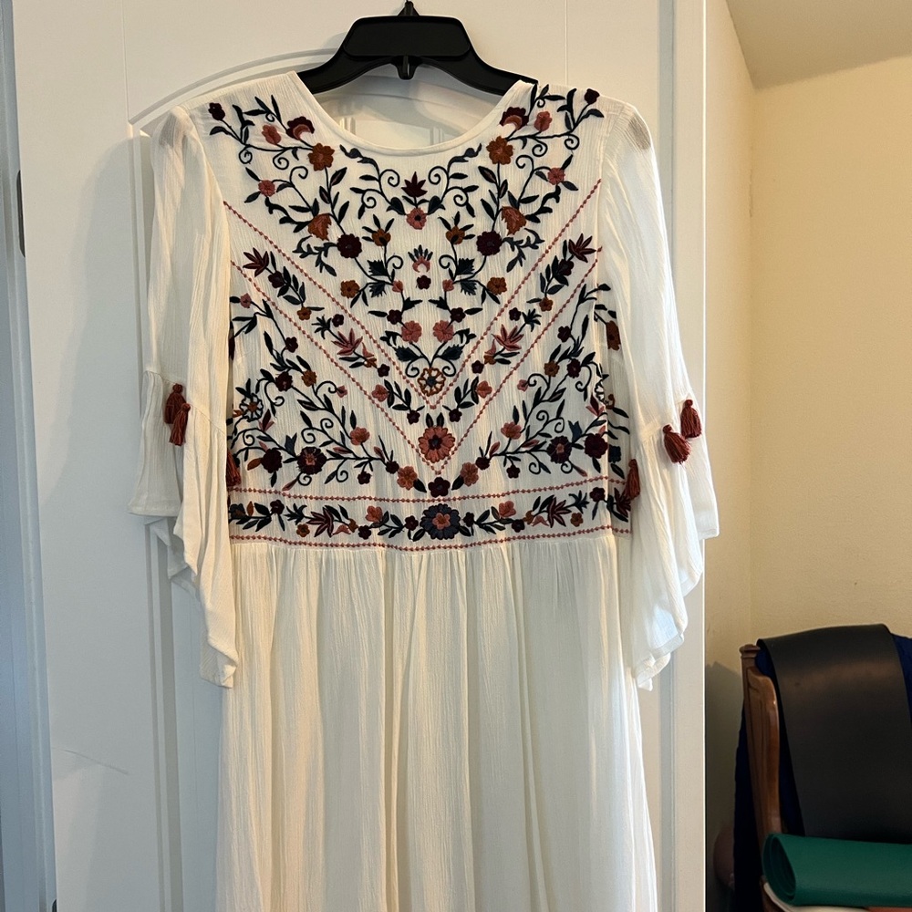 Embroidered dress